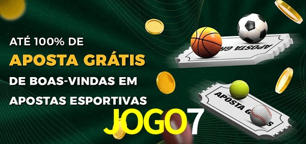JOGO7 Ate 100% de Aposta Gratis